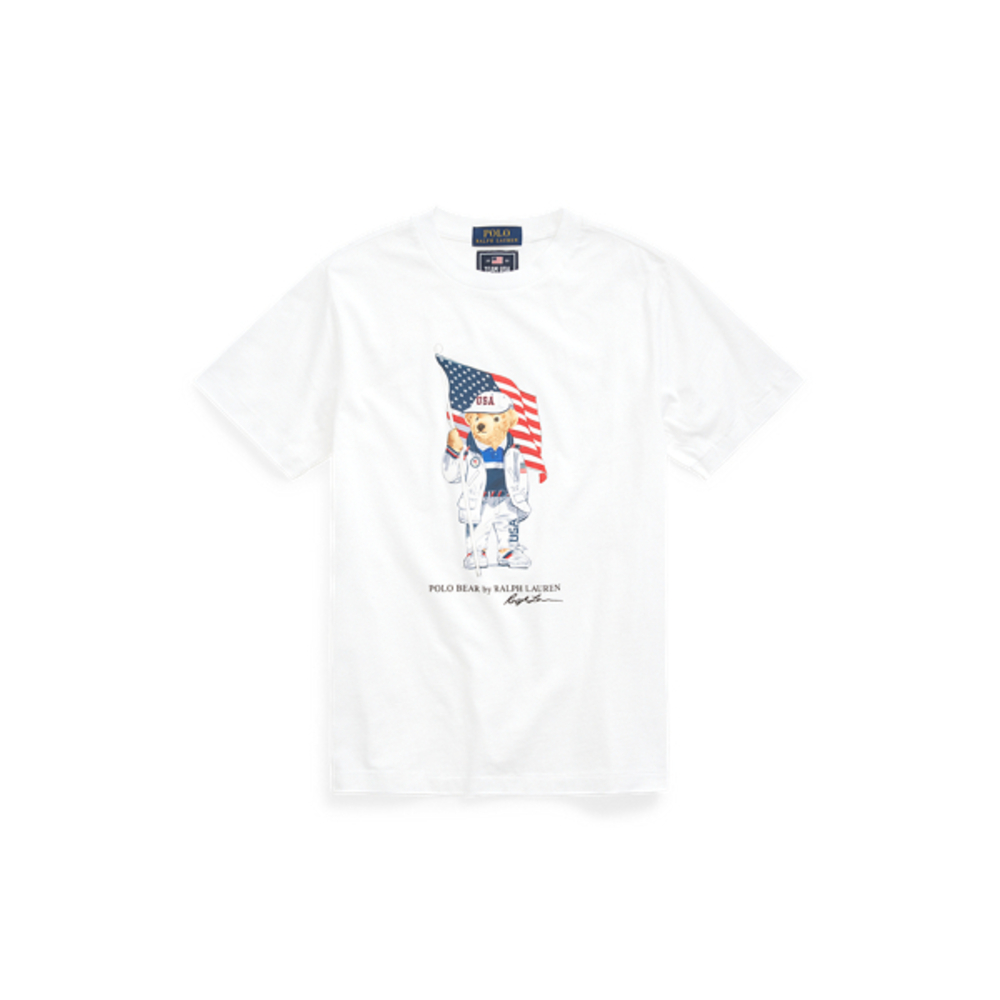 Team USA Polo Bear Cotton Tee